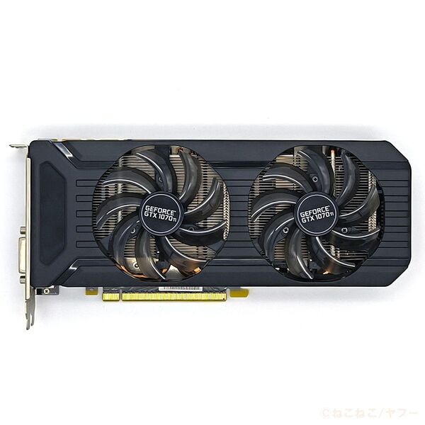 【動作品】GTX1070Ti Palit NE5107T015P2-1043D (GTX1070Ti 8GB DUAL)