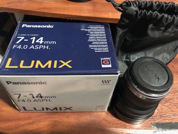LUMIX G VARIO 7-14mmF4.0 ASPH. 超広角レンズ 中古