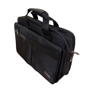【新品未使用】TUMI ブラック デラックス ブリーフケース ナイロン 2way(肩掛けパーツ付属)
