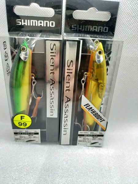 シマノ サイレントアサシン 99F 2個セット XM-199N XM-199V