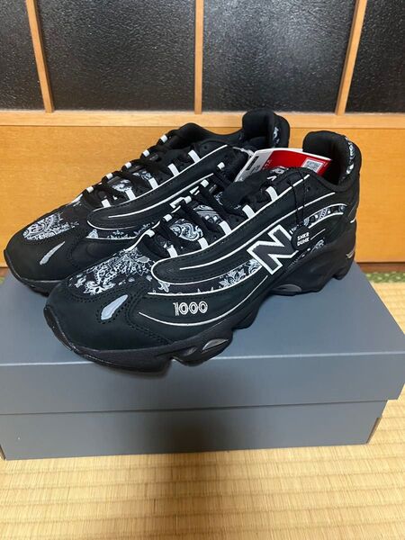atmos × New Balance 1000 "bdhn/Black Paisley" 28.5cm