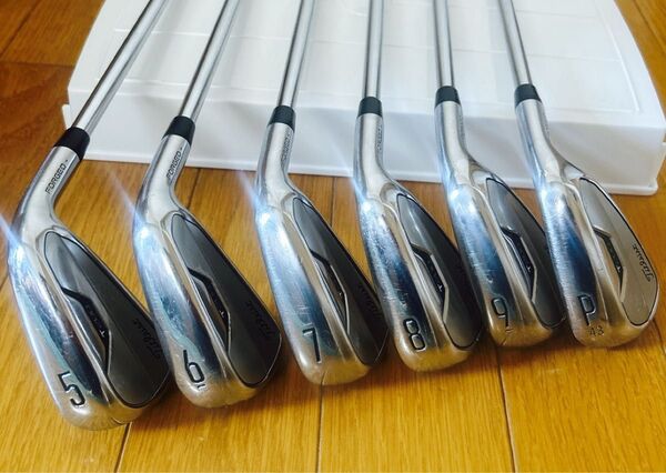 【値下げ】タイトリスト Titleist T200アイアン6本セット NS PRO105Tスチールシャフト#5〜PW