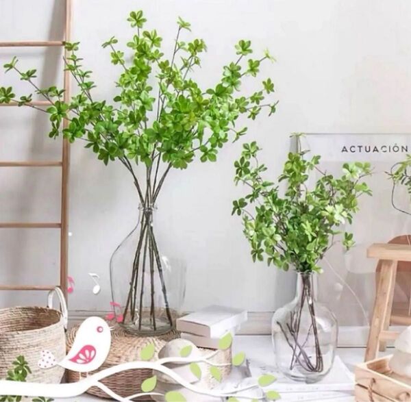 ドウダンツツジ フェイクグリーン 2本 110cm 枝 ロング 人工観葉植物