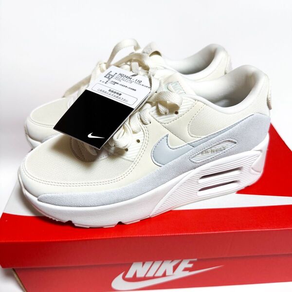 NIKE AIR MAX 90 LV8 ナイキ エアマックス アイボリー 水色 スニーカー