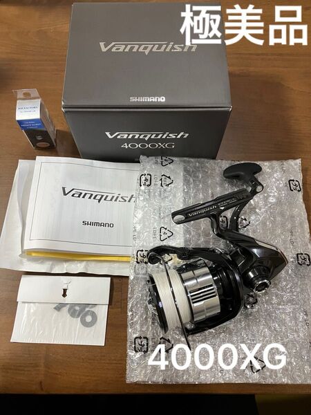 極美品 シマノ 23ヴァンキッシュ 4000XG