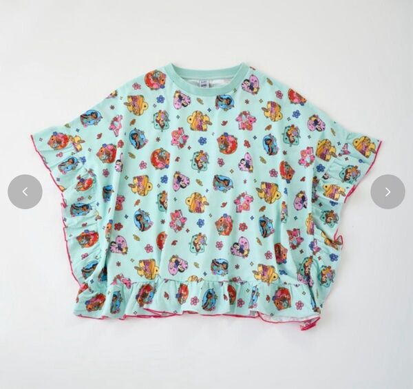 120cm 新品 リトシー ディズニー しまむら Tシャツ 半袖 プリンセス