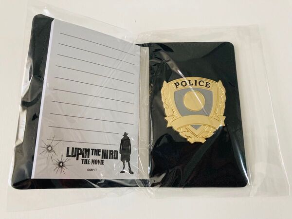 LUPIN THE IIIRD 不死身の血族 銭形 警察手帳風ノート 限定品