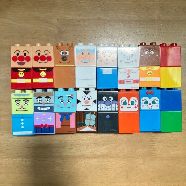 アンパンマン ブロックラボ なかまたち おともだち 人形 ドール まとめ売り 14体
