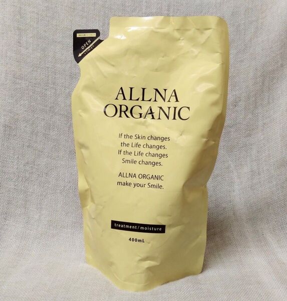 (新品未使用) ALLNA ORGANIC オルナオーガニック トリートメント M (つめかえ用トリートメント) 400ml