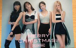 2019　クリスマスカード　BLACKPINK　　ジェニー　ジス　ロゼ　リサ　　韓国　K-POP 