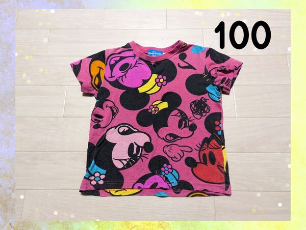 ミニーTシャツ 100サイズ ディズニー