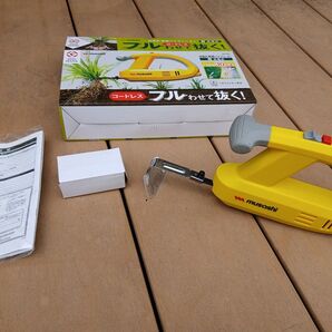 musashi コードレス草刈り機 イエロー 未使用
