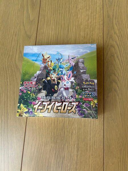 ポケモンカードゲーム イーブイヒーローズ box シュリンク付き