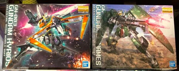新品未組立 MGガンダムデュナメス MGガンダムキュリオス 1/100 2点セット 機動戦士ガンダム00 プラモデル ガンプラ