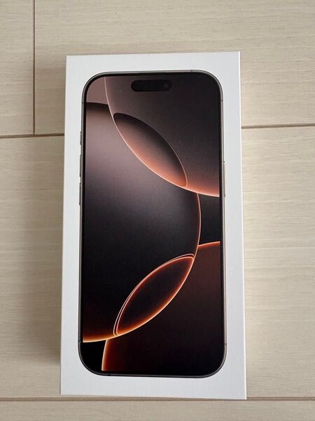 新品未開封 iPhone16 Pro デザートチタニウム 256GB SIMフリー