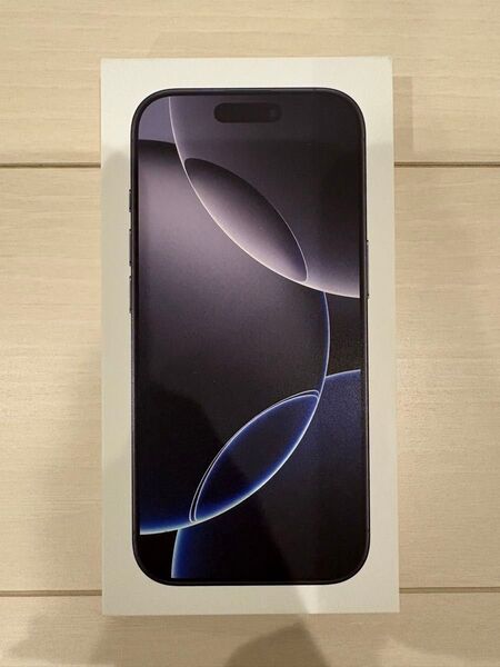 新品未開封 iPhone16 Pro ブラックチタニウム 256GB SIMフリー