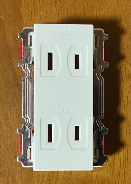 神保電器 埋込ダブルコンセント 2P15A125V 10個口