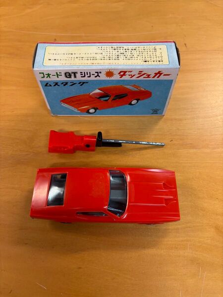 昭和レトロ フォードGT ダッシュカースター社製 1970年激レア品ミニカー E