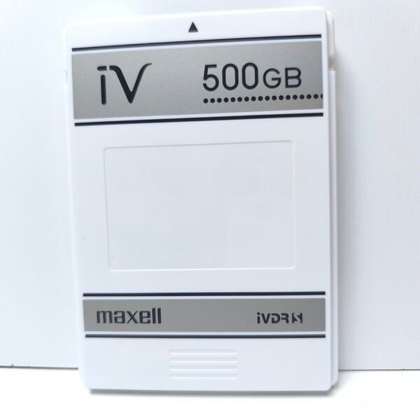 【美品】マクセル maxell カセットハードディスク ivdr ivdr-s 日立 HITACHI 500G 外付け HDD