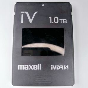 マクセル maxell カセットハードディスク 1.0TB iVDR 日立 純正品 外付けHDD 動作確認 初期化済み iV