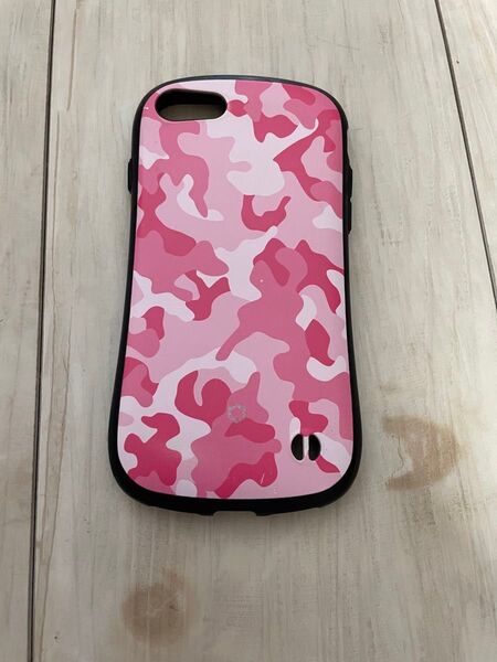 iface iphone8 ピンク カモフラ