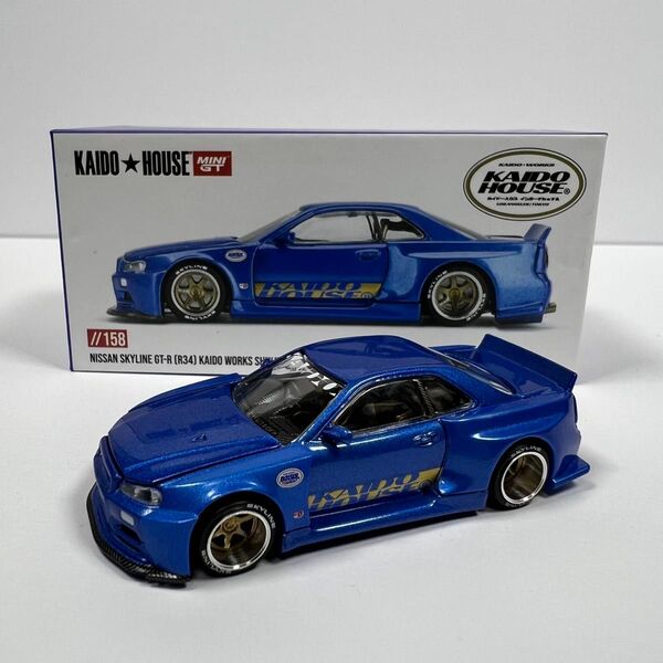MINIGT 街道ハウス R34 KAIDO WORKS SHINJUKU V2