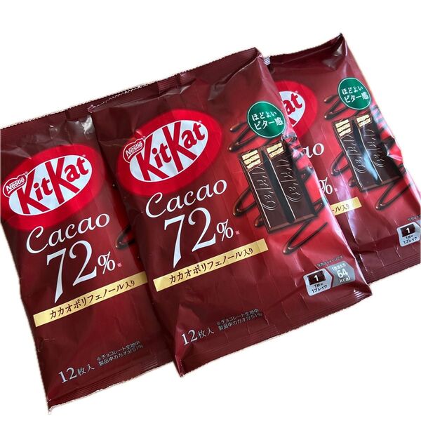 ネスレ キットカット カカオ72% ハイカカオチョコレート 3袋 カカオ72