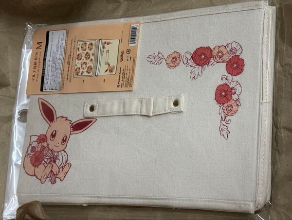 ポケモン マルチ収納BOX Fleur de Coquelicot M 未開封 イーブイ 達 ポケットモンスター