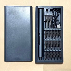 電動ドライバー 精密ドライバー 磁気 ドライバーキット 75 in 1 未使用 プラス マイナス Y字 マグネット 星形 など