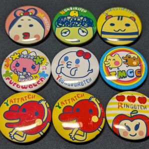 缶バッジ/たまごっち/9個まとめ売り
