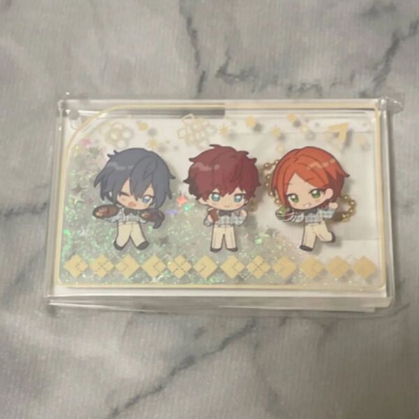 あんスタ アニカフェ アクリルキーホルダー 天城一彩 椎名ニキ 葵ひなた 缶バッジ アクスタ あんさんぶるスターズ 一彩 ニキ