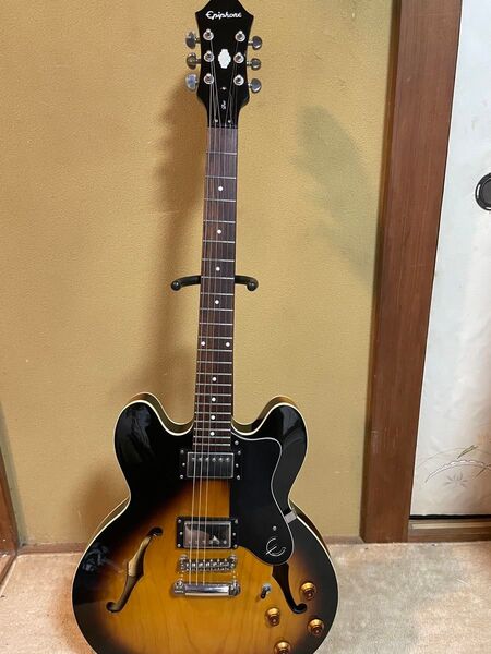 Epiphone 335 DOT VS エピフォン 2011年製 ハードケース ギグバッグ付き 美品
