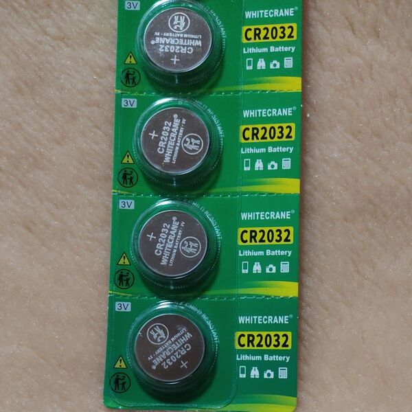 よりどり4個 電池 CR2032 ボタン電池 リチウムコイン電池 時計用電池 腕時計 でんち リチウム コイン ボタン 新品