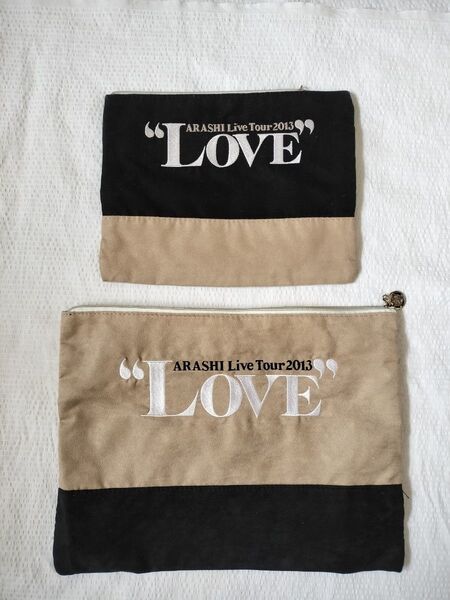 【未使用】嵐 ARASHI Live Tour 2013 LOVE ポーチ