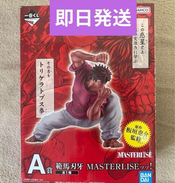 一番くじ 刃牙 ~世界は、拳ひとつで変えられる~ A賞 範馬刃牙 フィギュア