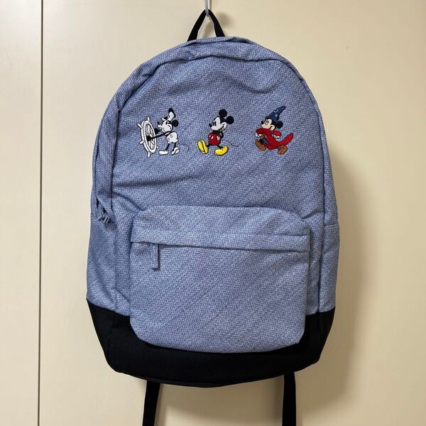 Disney ディズニーストア ミッキーマウス刺繍 バックパック リュックサック