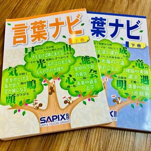 SAPIX 言葉ナビ 上巻 下巻 2冊セット サピックス