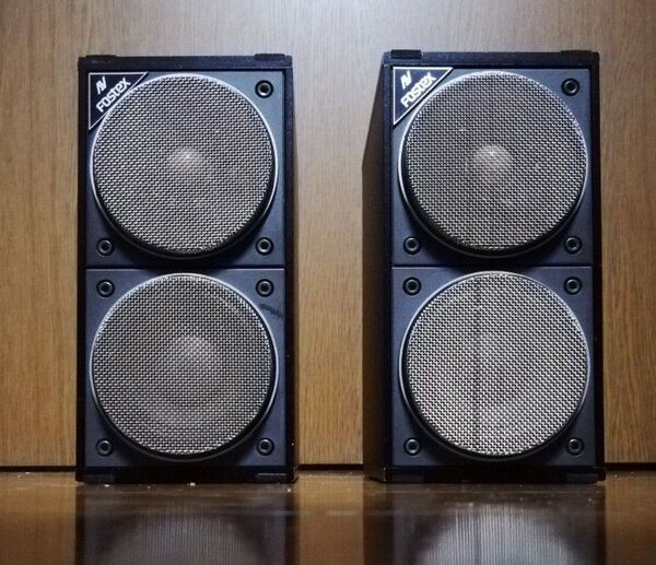 FOSTEX フォステクス G707AV 防磁小型スピーカー 中古 エッジ張り替え