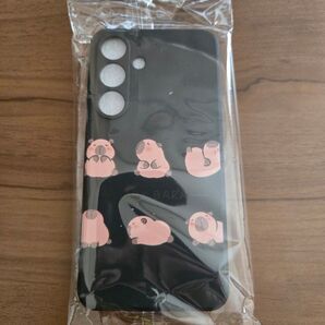 サムスン Galaxy s24 tpuスマホケース カピバラ