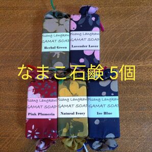 マレーシア産 なまこ石鹸【ピサンランカウイ】5個 【12】