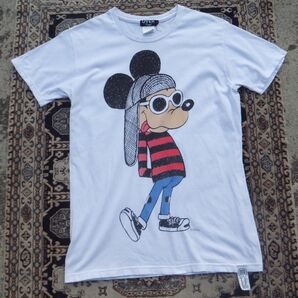 over the stripe x beams x disney カートコバーンTシャツ