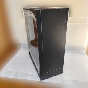 ALTA F1 ブラック PCケース ATX 90°回転レイアウト silver stone シルバーストーン 両面ガラスパネル