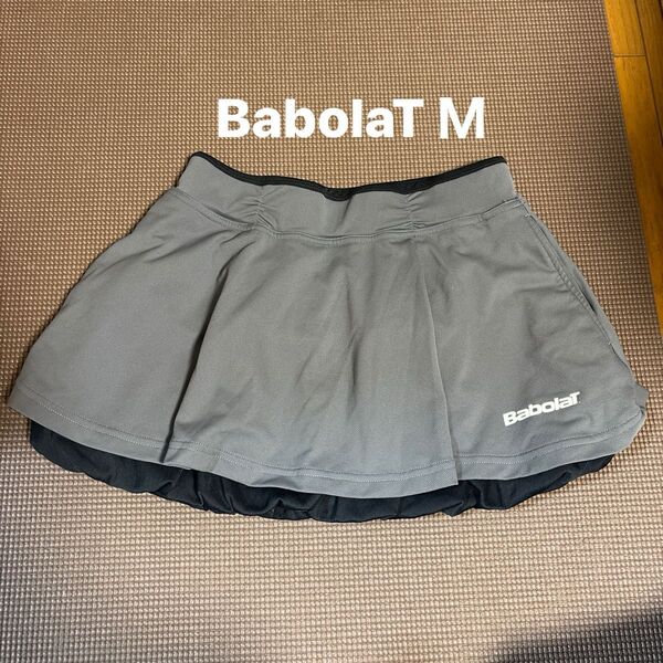 babolat スコート M グレー&黒 テニス