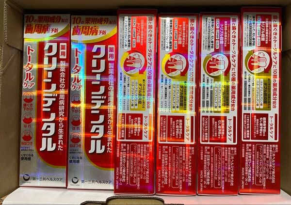 第一三共ヘルスケア クリーンデンタル100g X6本セット