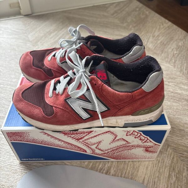 New Balance 1400レッド 26.5cm
