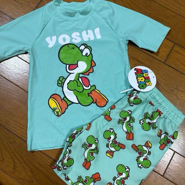 男の子 スーパーマリオ ヨッシー 水着 未使用 120cm