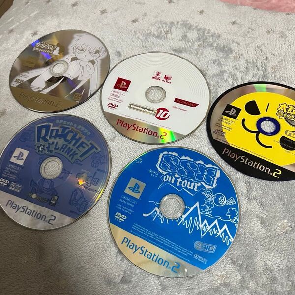 PS2 ソフトのみ 5枚セット ディスクのみ