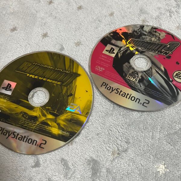 プレイステーション2 PS2 バーンアウト リベンジ 3 ディスクのみ セット