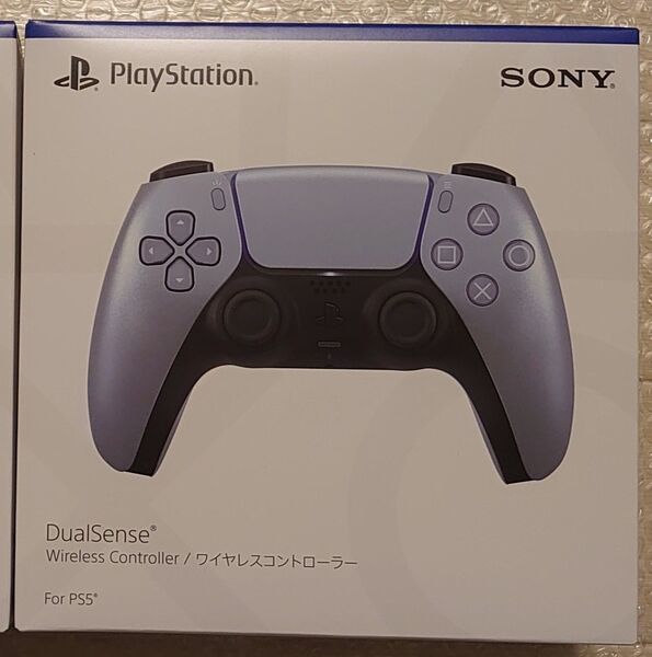 新品 未開封 PS5 Dualsense ワイヤレス コントローラー スターリングシルバー