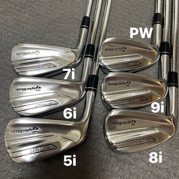 【貴重なレフティ 】P790アイアン 6本(5i〜PW)セット